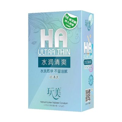 Bao cao su HA xanh siêu mỏng nhiều nước ôm khít chuyên dùng cho gia đình,nhà nghỉ..[hộp 100 cái]