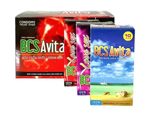 Bao cao su siêu mỏng Avta hộp 120 cái 