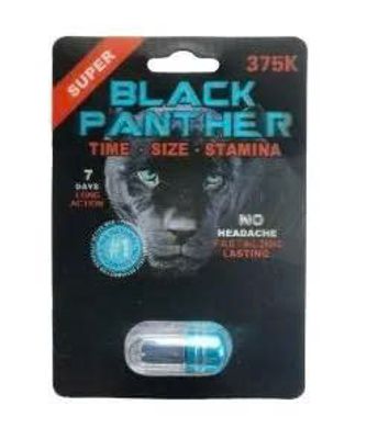 Viên uống tăng cường sinh lý nam Super Black Panther 375K cao cấp 1 Viên 7 Ngày