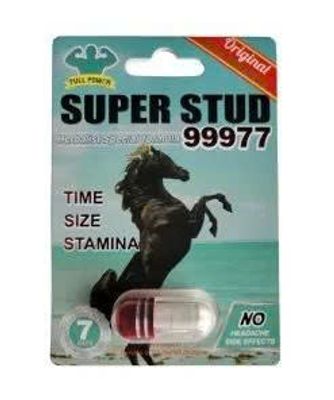 Viên uống tăng cường sinh lý nam Super Stud 99977 Blue Full Power cao cấp 1 Viên 7 Ngày