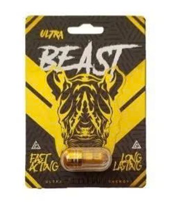 Viên uống cao cấp tinh chất thiên nhiên dành cho phái mạnh Rhino Ultra Beast 8000 1 Viên