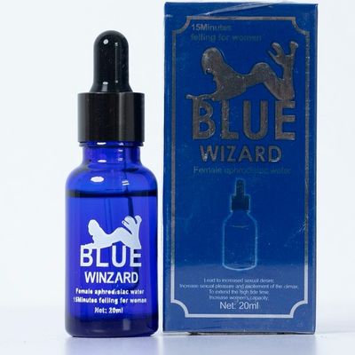 Nước uống tăng hưng phấn dành cho nữ Blue Wizard Chai 20ml Chính Hãng