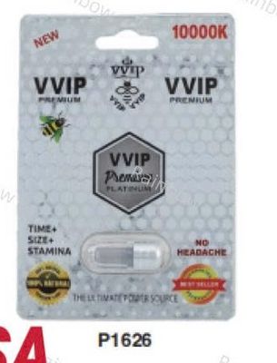 Viên uống tăng cường sinh lý nam VVIP Premium 10000K Silver cao cấp 1 Viên 7 Ngày