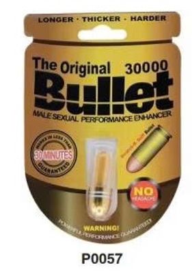 Viên uống cao cấp tinh chất thiên nhiên dành cho phái mạnh The Original Bullet 30000 Gold  1 Viên