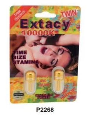 Viên uống tăng cường sinh lý nam Extacy 10000K cao cấp 2 Viên 7 Ngày