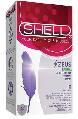 Bao cao su Shell Zeus Natural (Hộp 10 chiếc)