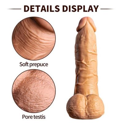 Dương Vật Giả Yeain Không Rung Đế Hít Màu Da Mềm Mại Size To 9.5 inch 365564