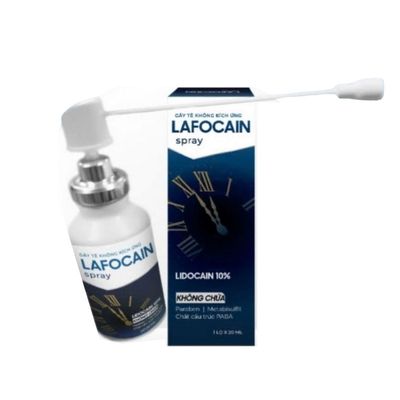 Chai xịt kéo dài thời gian cao cấp cho nam giới Lafocain spray 20ml