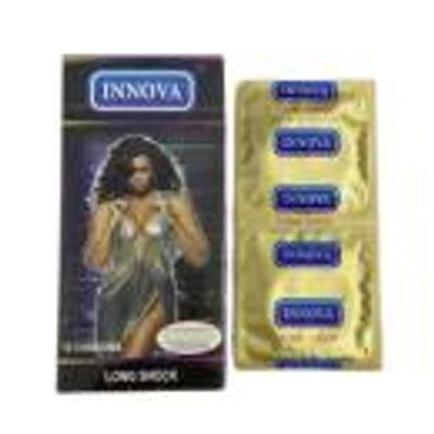 Bao cao su Innova đen gai 12 cái