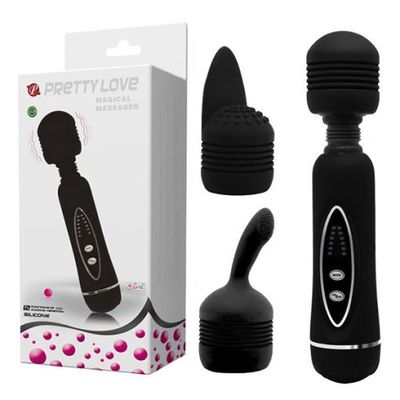 Máy Massage Đa Năng 3 Đầu Thay Thế, 20 Chế Độ Rung 365498