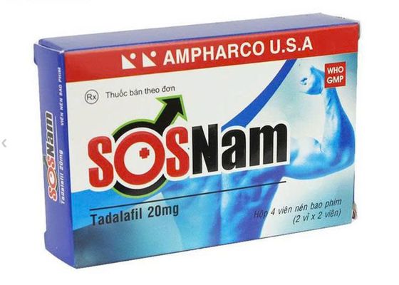 Viên hỗ trợ sinh lực nam giới SOSNam 2 viên