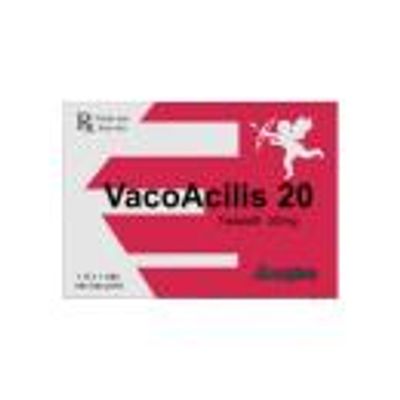 Viên hỗ trợ sinh lực nam giới Vacoacilis 20mg 1 viên