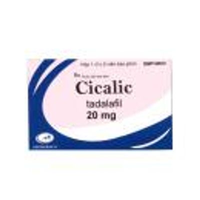Viên hỗ trợ sinh lực nam giới Cicalic 20mg 2 viên