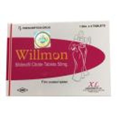 Viên hỗ trợ sinh lực nam giới Willmon 50mg 4 viên