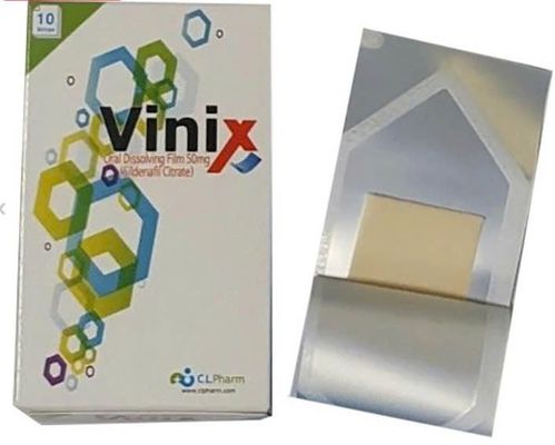 Tem hỗ trợ sinh lực nam giới Vinix 50mg 5 tem