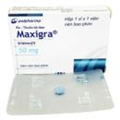 Viên hỗ trợ sinh lực nam giới Maxigra 50 mg 4 viên