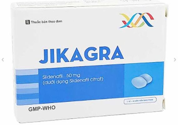 Viên hỗ trợ sinh lực nam giới Jikagra 4 viên