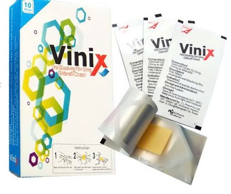 Tem hỗ trợ sinh lực nam giới Vinix 50mg 2 tem