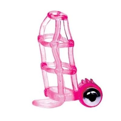 Bao Cao Su Đôn Dên Tăng Kích Thước Lưới Rung Baile Sweet Case 363373