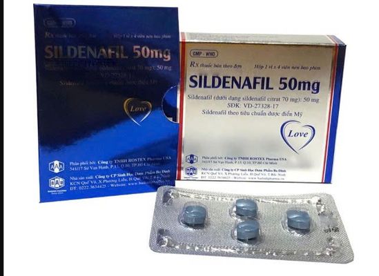 Viên hỗ trợ sinh lực nam giới 50mg Badinh Pharma 4 viên