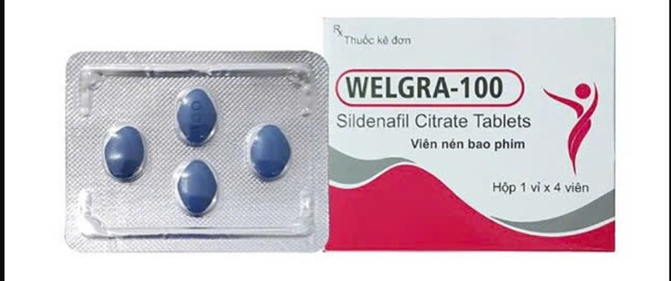 Viên hỗ trợ sinh lực nam giới Wellgra-100 4 viên