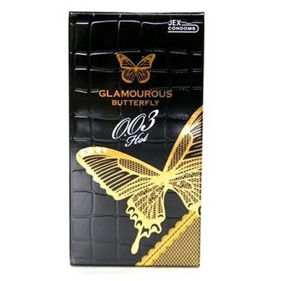 Bao Cao Su Jex Glamourous Butterfly 0.03 Hot Hộp Nhật Bản 12s 363303