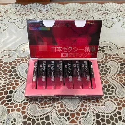 Nước Tăng Ham Muốn Không Màu Không Mùi Cho Nữ Cao Cấp Japan Tím Dung tích 1 Hộp 8 Lọ 6ml Chính Hãng