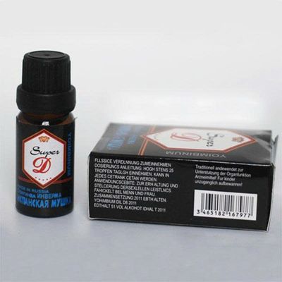 Nước Tăng Ham Muốn Không Màu Không Mùi Kích Thích Ham Muốn Cao Cấp Super D 10ml Chính Hãng
