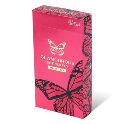 Bao Cao Su Jex Glamourous Butterfly Moist Mỏng 8 Cái Chính Hãng