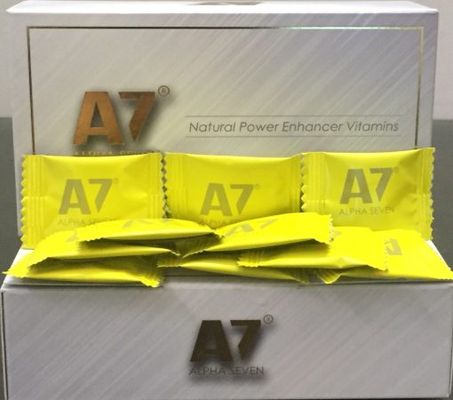 Kẹo hỗ trợ tăng cường sinh lí phái mạnh A7 USA Chính Hãng (Alpha Seven) 3 viên