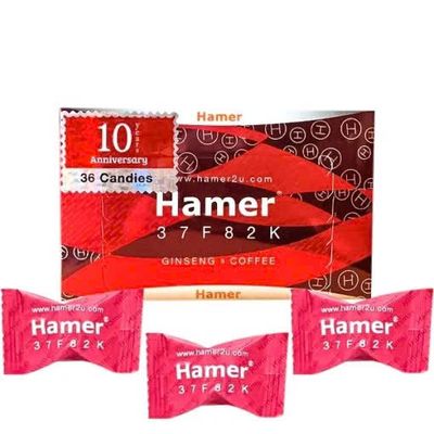 Kẹo hỗ trợ tăng cường sinh lí phái mạnh Kẹo Sâm Hamer 37F82K Malaysia 3 viên