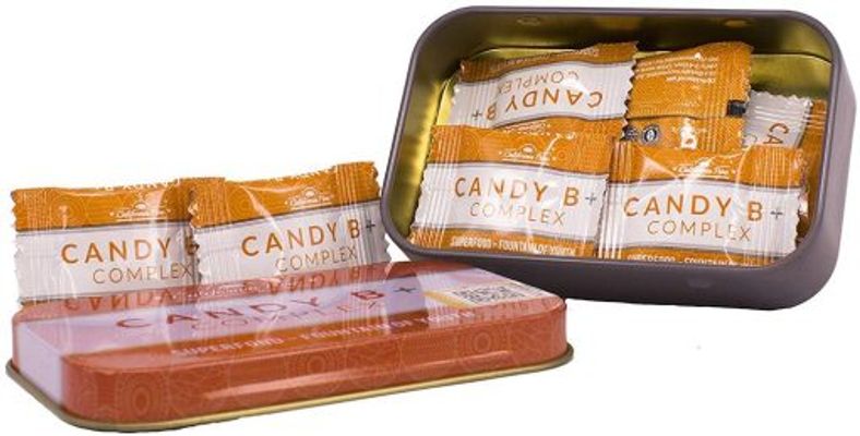 Kẹo hỗ trợ tăng cường sinh lí phái mạnh Candy B+ Complex Chính Hãng USA 8 viên