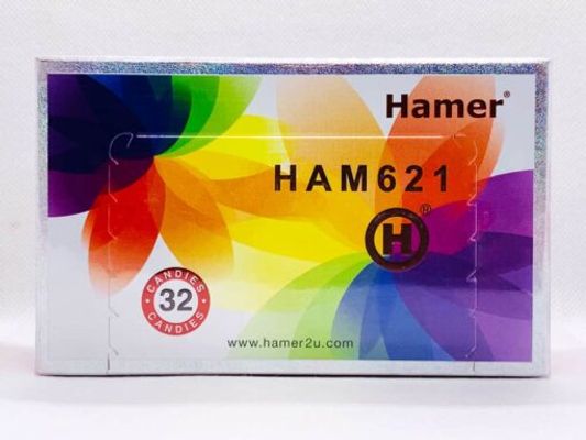 Kẹo hỗ trợ tăng cường sinh lí phái mạnh Kẹo Sâm Hamer HAM621 Malaysia 10 viên
