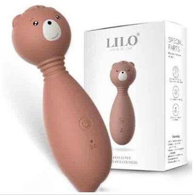 Chày rung massage hình gấu LiLo 12 chế độ