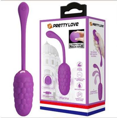 Trứng rung 12 chế độ rung kích thích điểm G Prettylove Marina