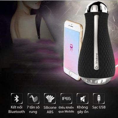 Cốc thủ dâm cao cấp 3D Nalone -có rung, jack kết nối Bluetooth