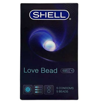 Bao cao su Shell Love Bead 5 Bi hộp 5 chiếc kéo dài thời gian chính hãng 357261