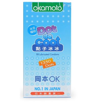 Bao cao su okamoto dot de cool