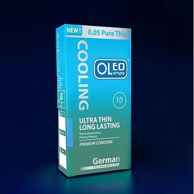 Bao cao su Oleo Cooling Ultra Thin Long Lasting kéo dài thời gian size nhỏ