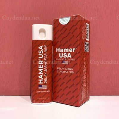 Hamer Usa 12,5ml chai xịt chống xuất tinh sớm cao cấp cho nam