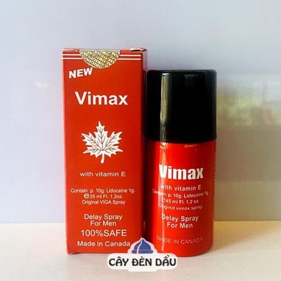 Chai xịt Vimax Men Delay Spray 45ml kéo dài thời gian cho nam