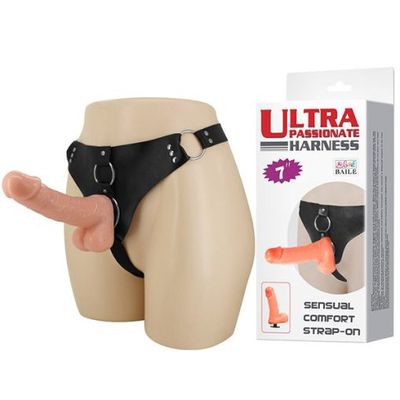 Dương vật giả có dây đeo đặc ruột Baile cao cấp 356725