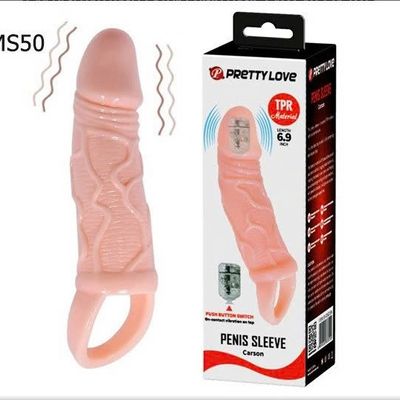 Bao cao su đôn dên trơn rung đầu chính hãng Pretty Love