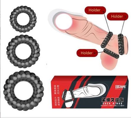 Bộ 3 vòng đeo dương vật silicon Manmiao