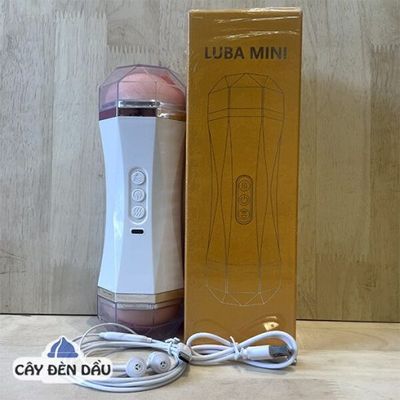 Âm đạo giả chơi 2 đầu LUBA MINI – rung rên, tai phone