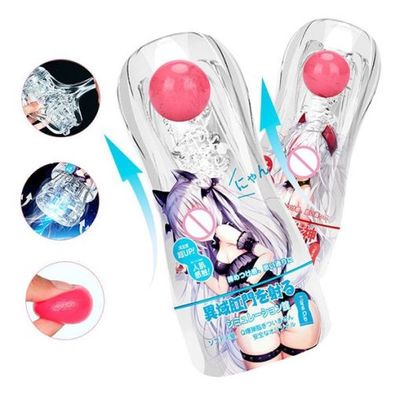 Cốc thủ dâm trong suốt hình cô gái Nhật