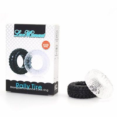 2 vòng đeo silicon cao cấp Rally Tire kéo dài quan hệ cho nam