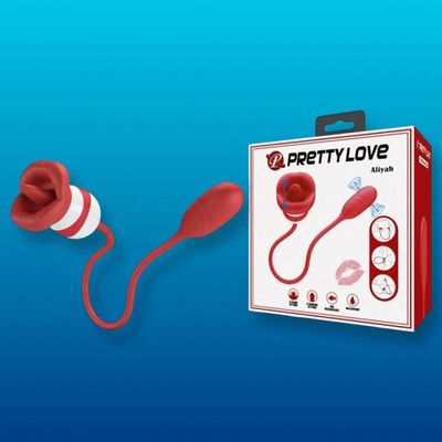 Trứng rung tình yêu lưỡi liếm siêu mềm Pretty Love Aliyah 356405