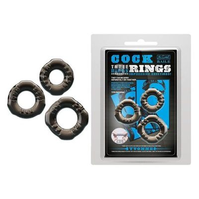 Vỉ 3 vòng đeo dương vật chống xuất tinh sớm Yvonne