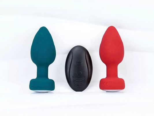 Đồ chơi kích thích hậu môn rung phát sáng kèm điều khiển từ xa